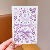 Pegatinas de Maquillaje para Niños Mariposa Pegatinas Estéreo 3D Impermeables Lindas Pegatinas Decorativas para la Cara Pegatinas Faciales No Tóxicas e Inodoras