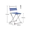 Taburete de pesca taburete plegable portátil Mazar barbacoa exterior tren silla plegable gran cantidad Cong puede hacer