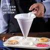 Dispensador de Massa Portátil, Funil Dosador, Separador de Chocolate para Cobertura, Ferramenta para Assar Cupcakes
