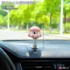 Adorno de Resorte con Forma de Diablillo de Dibujos Animados para Coche, Adorno para Consola Central, Monitor de Computadora, Decoración Interior de Coche