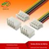 Fio Eletrônico 1007-26Awg Fio de Conexão de Placa de Circuito Zh1.5-4 Pinos com Pino Dobrado Fio Terminal de 4 Posições