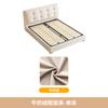 Jiuyuyuan Veludo Cama Menina Acessível Luxo Moderno Simples Popular Tecido Cama Nuvem Quarto Principal Tecido Arranhador Gato Cama Apartamento Pequeno