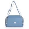 Urban Simple Small Bag Feminino 2024 Verão Nova Bolsa de Ombro Feminina Casual Cor Sólida Pequena Bolsa Quadrada Bolsa Crossbody Bolsa Feminina