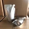 Bolsa con Boquilla de Papel Kraft de 1 Litro para Relleno de 500 ml de Champú y Gel de Ducha con Boquilla de Papel de Aluminio en Stock