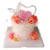 Decoración de Pastel Día de la Mujer Corazón de Perla 38 Tarjeta Feliz Día de la Mujer Mariposa Decoración Topper Inserto