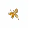 Anillo Abierto de Mariposa con Circonita Estilo Coreano, Lujo Ligero y Sensación de Alta Gama, Anillo para Dedo Índice, Súper de Ensueño, Diseño Versátil, Accesorio de Mano de Moda