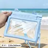 Suministro exclusivo transfronterizo de bolsas para teléfono móvil de gran capacidad, fundas protectoras para teléfono móvil selladas con airbag, compatibles con pantalla táctil, bolsas impermeables