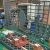 Reja de ventana de mampara de pantalla de aluminio Reja hueca de porche estilo chino Paquete de diseño e instalación de pantalla completamente de aleación de aluminio