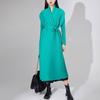 Gabardina de Moda Miyake para Mujer, Estilo Largo, Sensación de Alta Gama, Ropa Femenina de Comercio Exterior Transfronterizo, Ropa Holgada Tallas Grandes, Abrigo para Primavera