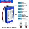 Paquete de Batería de Litio Recargable 18650 3.7V 6000mAh con Placa de Protección de Seguridad y Cables de Conexión 4.2V