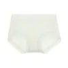 Tanga Antibacteriana de Seda de Morera y Ácido Poliláctico para Mujer Verano Aroma a Camelia Hielo Oxígeno Sin Costuras Entrepierna Extendida Ropa Interior