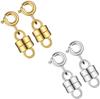 Juego de hebillas magnéticas para joyería, muy popular en Amazon, con diamantes de imitación redondos en forma de corazón.
