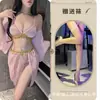 Lingerie Sexy Lianxin, Pijama Puro Desejo, Faixa de Barriga Retrô Princesa Exótica Xishi, Uniforme de Chiffon, Hanfu