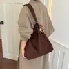 Chegada Nova de Verão 2026: Bolsa Feminina Texturizada Estilo Casual, Bolsa Tote Grande Capacidade para o Dia a Dia, Bolsa de Ombro para Estudante, Escola e Trabalho