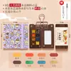 Acuarelas sólidas 15 colores mini viaje portátil pintura acuarela set arte pintado a mano al por mayor pinturas
