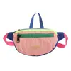 Bolso de pecho moderno y a la moda estilo coreano para niños y niñas, bolso cruzado ligero para viajes infantiles, nuevo bolso de cintura deportivo informal para niños