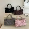 2026 Verano Nuevo Bolso de Hombro Versátil Casual Simple de Moda Niche Brillante de Gama Alta para Estudiantes Ballet