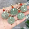 Colgante de Aventurina Natural Aventurina Verde Colgante de Buda Guanyin para Hombres y Mujeres Jade Pixiu Flor de Peonía Cadena para Suéter