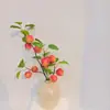 Galhos de Maçã Simulados, Galhos de Maçã Simulados, Galhos de Frutas, Vasos, Exibição de Flores, Galhos de Frutas, Maçã Simulada com Folhas