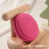 Huevo de Belleza Redondo Estéreo Macaron Sin Látex Húmedo y Seco Súper Suave Elástico Q Amigable con la Piel Sin Polvo Herramienta de Maquillaje