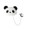 Broche de cadena de peluche de dinosaurio Pikachu tigre acostado panda muñeco de peluche de dibujos animados broche pasador lindo accesorios
