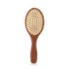 TUOTTS cepillo de aire con mango de madera de sapeli transfronterizo Cepillo ovalado de cojín de aire peine para cabello lacio diente cónico peine para cabello lacio