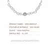 Pulseira de flor de mosaico com zircônia, novo sucesso de vendas transfronteiriço para mulheres, 100 idiomas, foto colorida, projeção HD, joias em estoque
