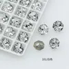Dongzhou Crystal 8mm Ocho Caras Corte Rosa Milenio Diamante para Uñas Destellante Diamante de Cristal K9 de Alta Calidad Accesorios de Arte para Uñas de Lujo Ligero