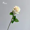 Flor de Rosa Individual de Diamante Artificial para Decoración del Hogar, Accesorios para Fotos, Ramo de Mesa de Boda y Arreglo de Escena