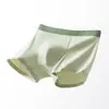 Cuecas Boxers Masculinas de Algodão de Fibra Longa 100S, Verão Antibacterianas, Confortáveis, Leves, Cuecas Boxers Masculinas de Algodão Puro Classe A