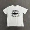 Camiseta Corteiz Série Alcatraz Manga Curta Logo Letra Estampada Gola Redonda Manga Curta