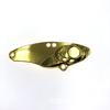 Cascabel vibración plomo cubierto cobre Luya lentejuelas lámina desnuda placa de hierro fundición lejana metal objeto micro arroyo cocked lubina cebo artificial