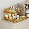 Estante de Almacenamiento para Tazas de Escritorio Multicapa Portavasos de Agua Taza de Té Taza de Café Bandeja de Goteo Soporte de Tazas para el Hogar