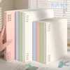 Caderno Simples de Folhas Soltas de Quatro Cores, Caderno B5 Destacável e Espessado, Design de Alta Qualidade, Especificamente para Alunos do Ensino Fundamental II e Médio, Adequado para Preparação de Provas