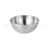 Tigela de Mistura Espessa de Aço Inoxidável Transfronteiriça para Assar, Tigela para Chantilly, Utensílio de Bolo de Grau Alimentício, Tigela Profunda para Salada