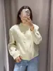 Comercio Exterior Ropa de Mujer 205 Otoño Estilo Europeo y Americano Cuello Alto Manga Larga Botón Decorado Chaqueta Chaqueta de Béisbol Mujer B88870