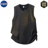 Chaleco Camiseta Tie-Dye Americano Marca Nasa para Hombre Verano 2025 Marca de Moda Holgado y Transpirable Chaleco Interior sin Mangas