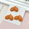 Juguetes de Comida Simulada Semillas de Cacahuete Frutos Secos Joyería de Resina DIY Accesorios Pegamento de Crema Colgante para Funda de Teléfono Materiales para Colgar