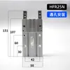 Pinça Pneumática de Cilindro de Dedo HFY6/HFR/HFZ10/MHZ2-16D/20/25/32/40D Mandíbula Plana