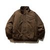 Chaqueta Bomber Retro Americana Origteen con Cuello Alto Chaqueta de Trabajo de Algodón Ropa de Abrigo de Invierno para Hombre My9003