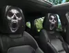 Amazon Transfronterizo Halloween Más Vendido Mascarilla Facial Funda para Reposacabezas de Coche Funda Elástica para Reposacabezas Impresa por Ambos Lados de Seda de Hielo