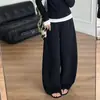 Pantalones de Chándal Gruesos Grises con Forro Polar para Mujer, Nuevo Estilo Otoño 2026, Pantalones de Chándal Casual Adelgazantes con Forma de Media Luna