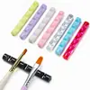 Venta caliente transfronteriza portalápices de 5 compartimentos portalápices simple de tira acrílica portalápices para arte de uñas japonés portalápices ranurado ahora