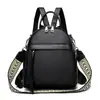 Comercio Exterior 2024 Nueva Mochila Antirrobo de Cuero Suave para Mujer Bolso de Moda Simple Casual Doble Uso Bolso de Hombro