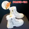 Botas de nieve para mujer, nuevo estilo 2026, forradas de felpa, suela gruesa, botas de invierno, colección otoño/invierno, botas Martin de suela gruesa