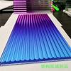 3-8mm Vidrio Embozado Transparente Azul Verde Ámbar Partición Decorativa Interior Vidrio Embozado Templado