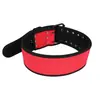 Cinto de força personalizado para treino de fitness, unissex, tecido de lona, para levantamento de peso, agachamentos, levantamento terra, equipamento de proteção para a cintura