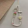 Cordón para Cámara CCD de Mensajero de Verano Colgante para Funda de Teléfono Móvil Accesorios Polaroid Cuerda de Mano Antiperdida Cuentas Hechas a Mano DIY Estilo Nuevo