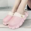 Pantuflas de algodón removibles 2022 para exterior nuevo par zapatos de algodón impermeables para hombres y mujeres invierno antideslizantes pantuflas de lana al por mayor
