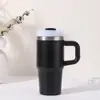 Taza con Asa para Niños de 14 oz de Venta Caliente, Taza Portátil para Coche, Taza Mini de Coche Multicolor con Popote, Regalo de Taza de Agua